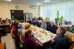 24 сентября 2026 года по адресу: ул. Тёплый Стан, д. 9, корп. 4, состоялась встреча главы управы района Тёплый Стан Николая Сергеевича Комиссарова с представителями Совета ветеранов