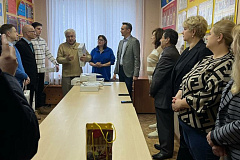 Встреча главы управы с народными дружинниками