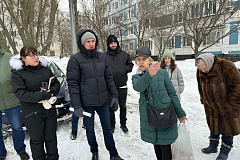 Прогулка с главой управы по территории 2-го микрорайона Тёплого Стана