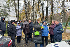 Обход территории с участием главы управы района Теплый Стан